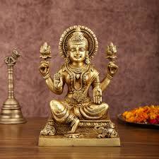 Brass Goddess Lakshmi