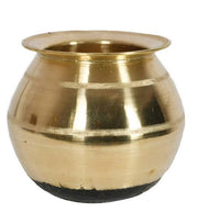Traditional Brass Pongal Pot