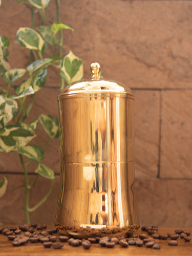 Traditional Brass Coffee Drip Filter Maker