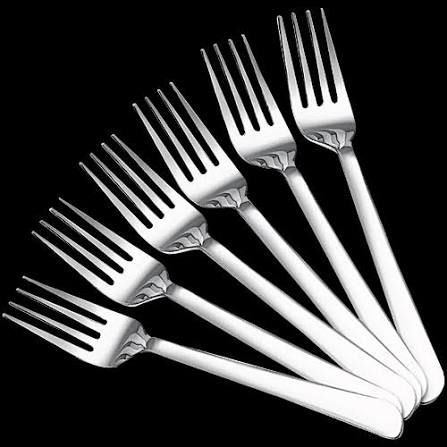 FNS SOLO DESERT FORK 6PCS SET HANGING