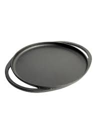 MEYER CAST IRON TWO SIDE HANDLE FLAT TAWA 30 CM