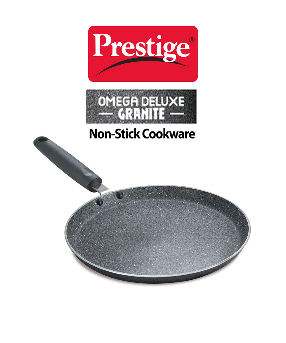 Prestige Omega Deluxe Granite Flat Dosa Tawa 30cm