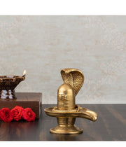 Brass Superfine Shivlingam Idol
