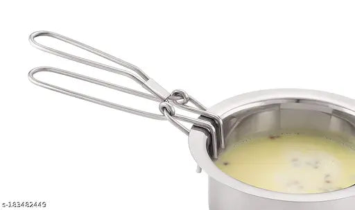Stainless Steel Pakkad Rubber Grip Hot Utensils Holder
